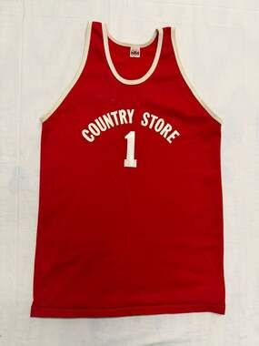 Vintage 1960s Mason Athletic Wear Durene Basketball Tank Top Jersey Country Stor